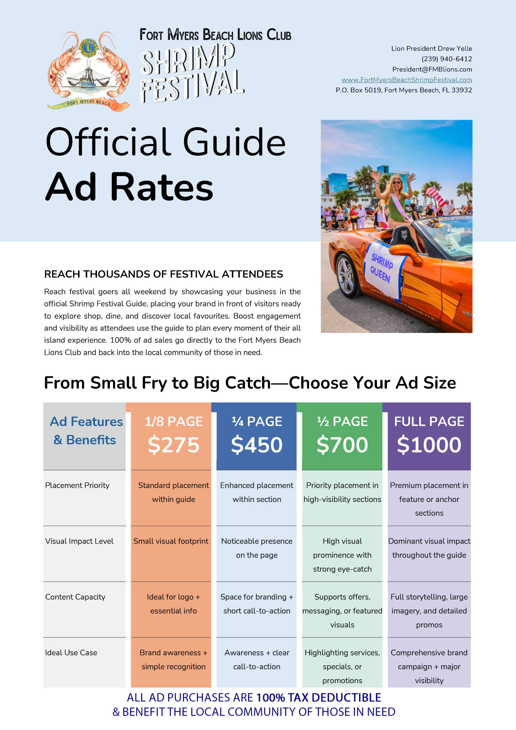 Official Guide Ads Now Available